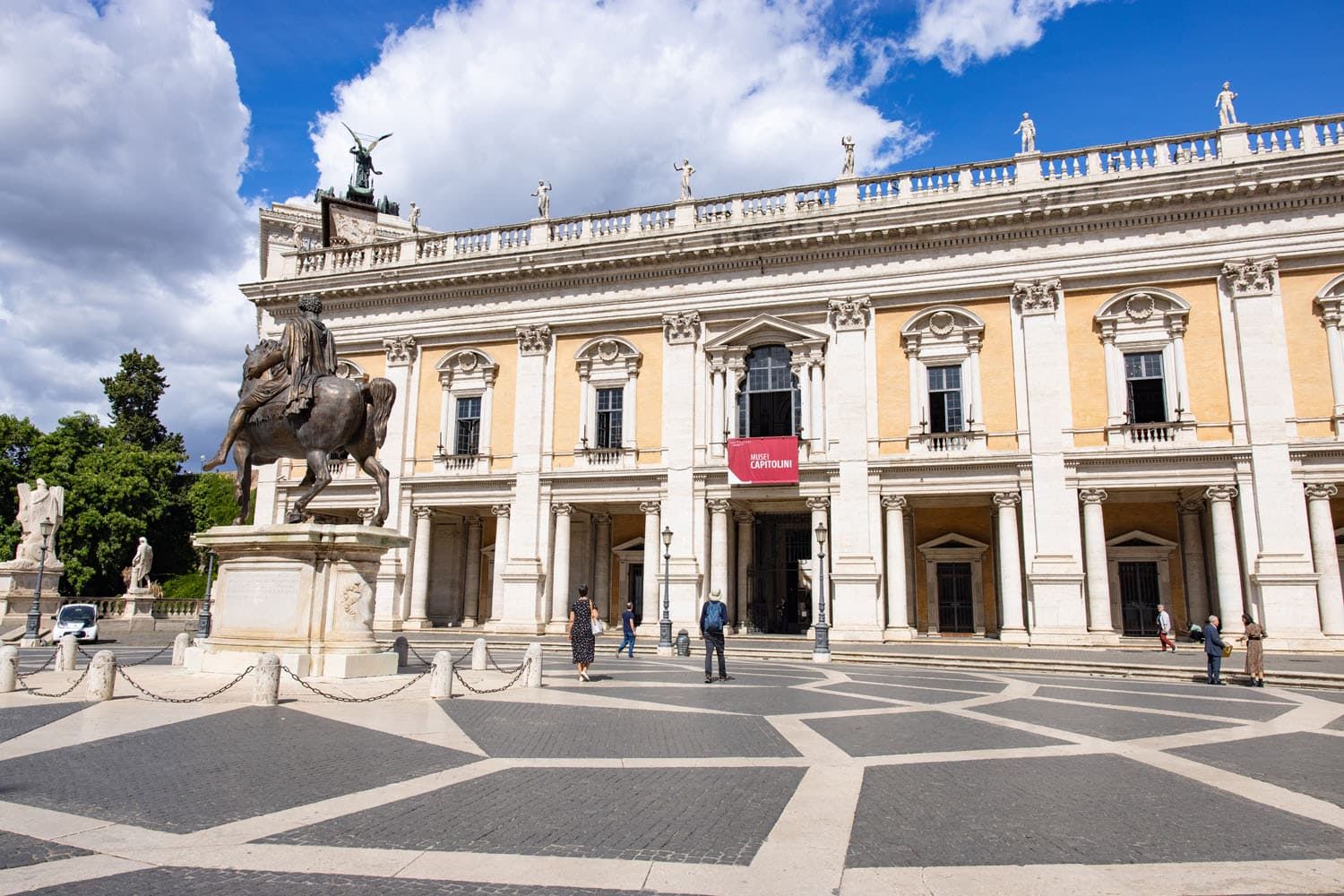 Campidoglio Square Rome | 4 Days in Rome Itinerary