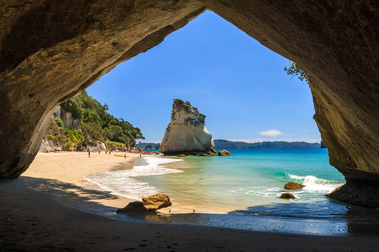 Cathedral Cove | New Zealand North Island Itinerary