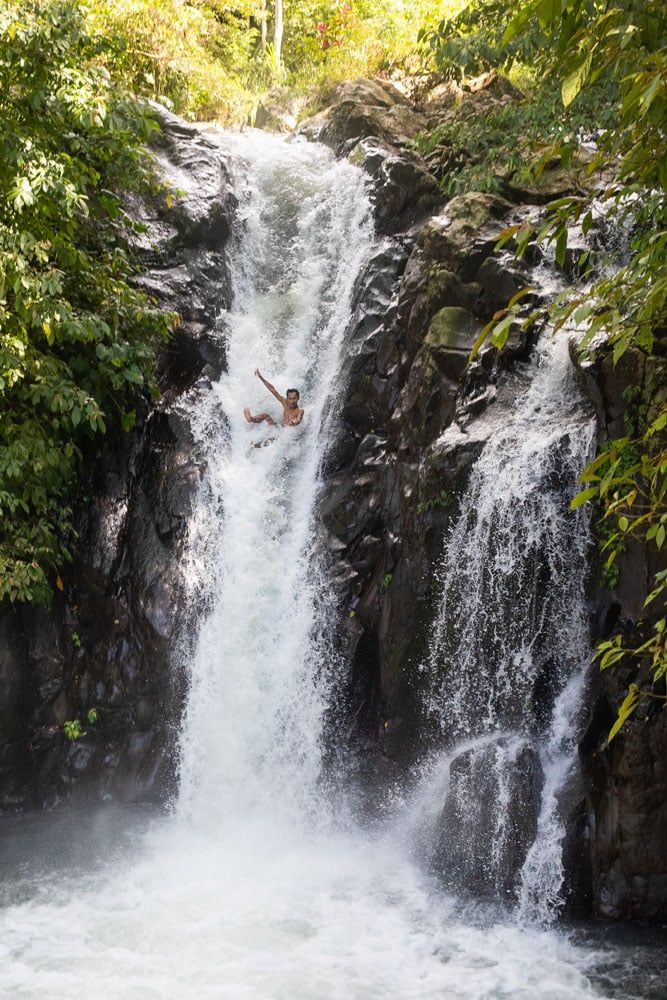 Kroya Waterfall Slide Photo