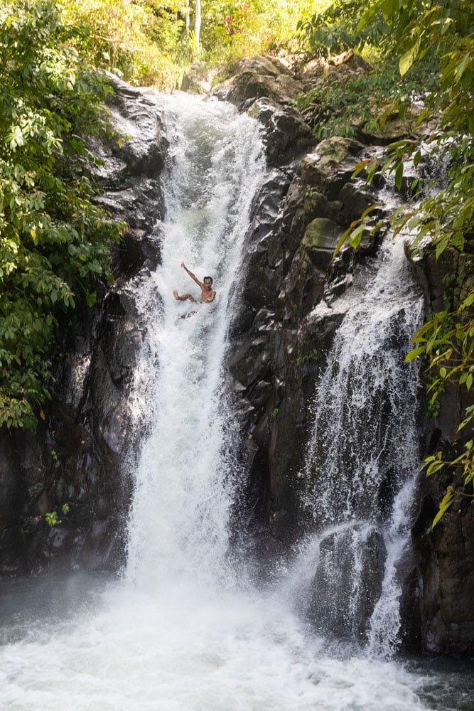 SLIDING DOWN WATERFALLS! 