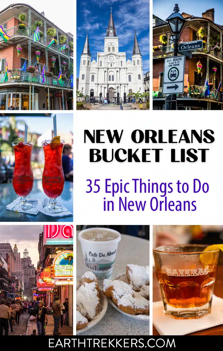 New Orleans Bucket List