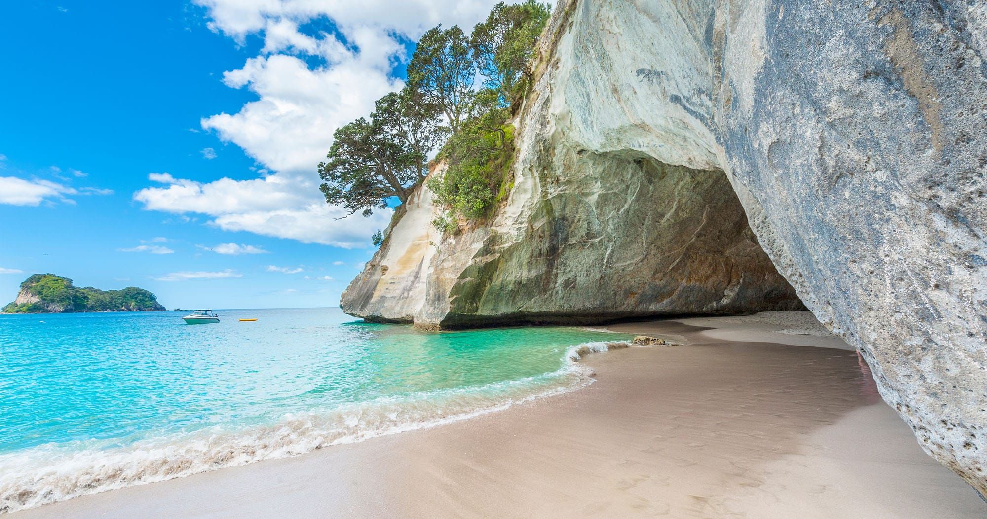 Featured image for “Cathedral Cove Boat Tour | Coromandel Peninsula, New Zealand”