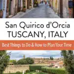 San Quirico dOrcia Tuscany Italy