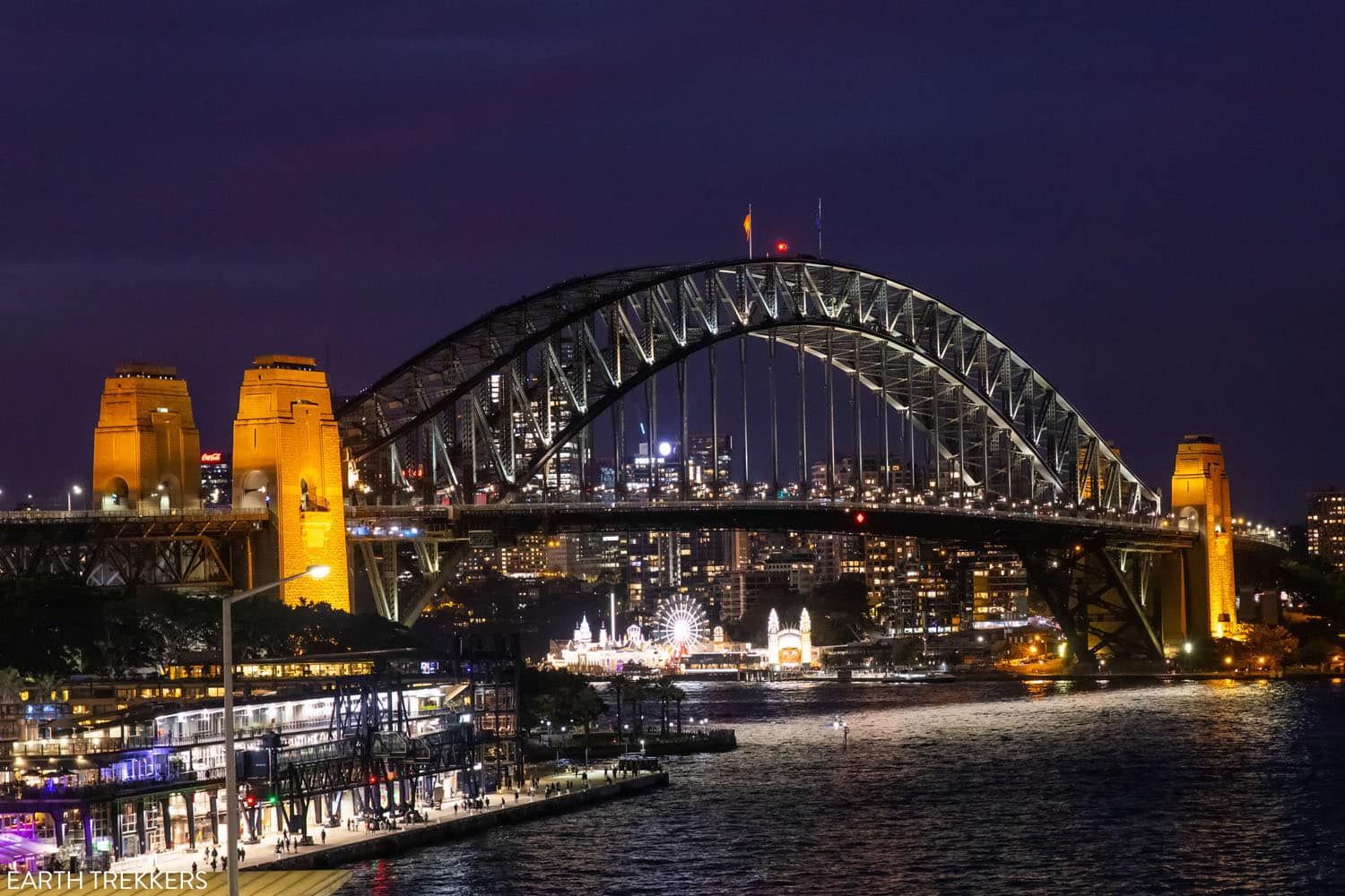 Sydney Harbour Bridge at Night