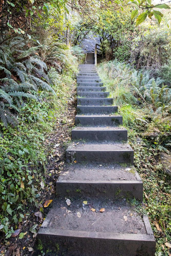 Diamond Lake Hike Steps