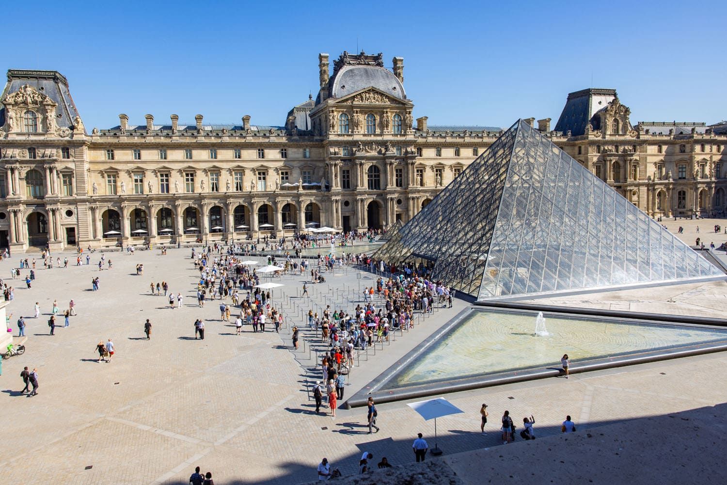 Cafe Molien Louvre View