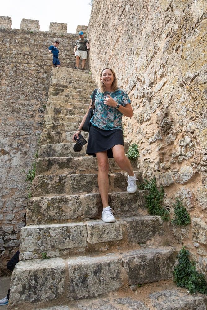 Julie in Obidos