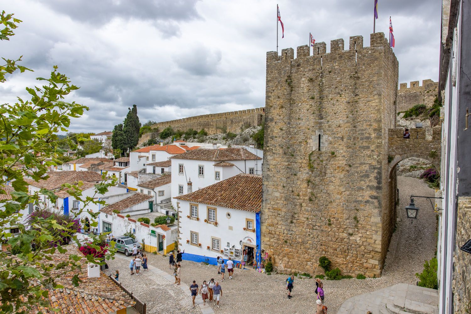 Obidos Castle View