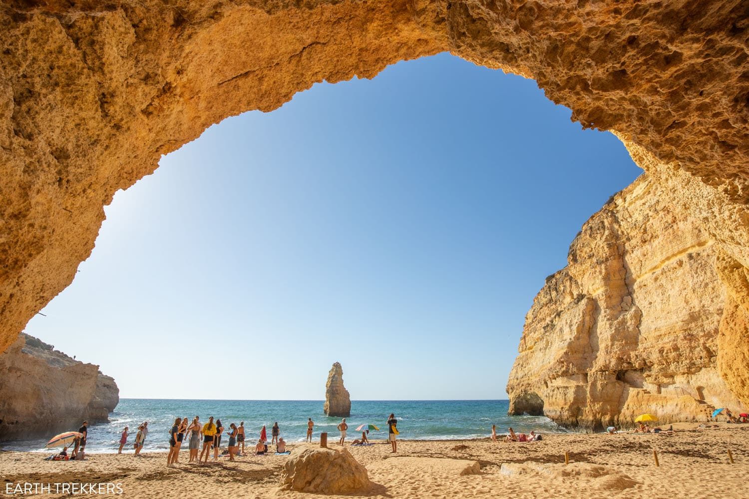 Praia do Carvalho Algarve Portugal