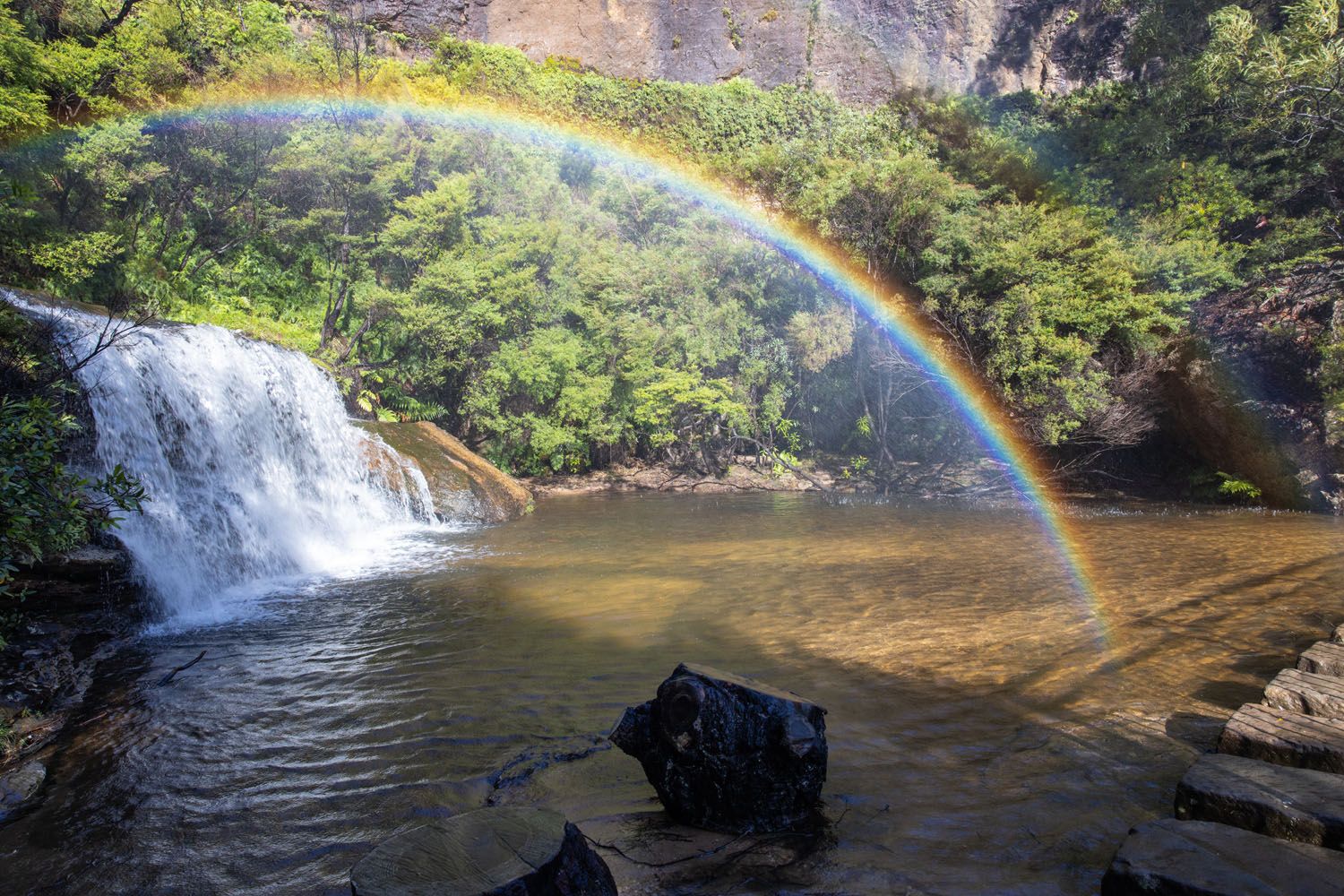 Queens Cascade and Rainbow