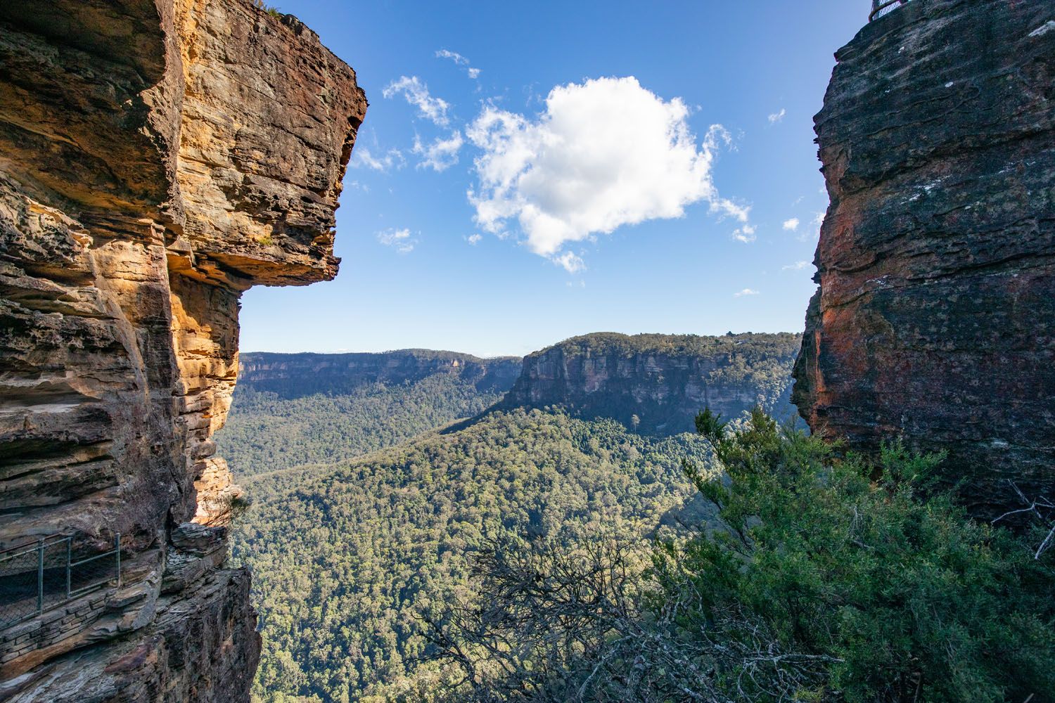 View from Three Sisters Walk