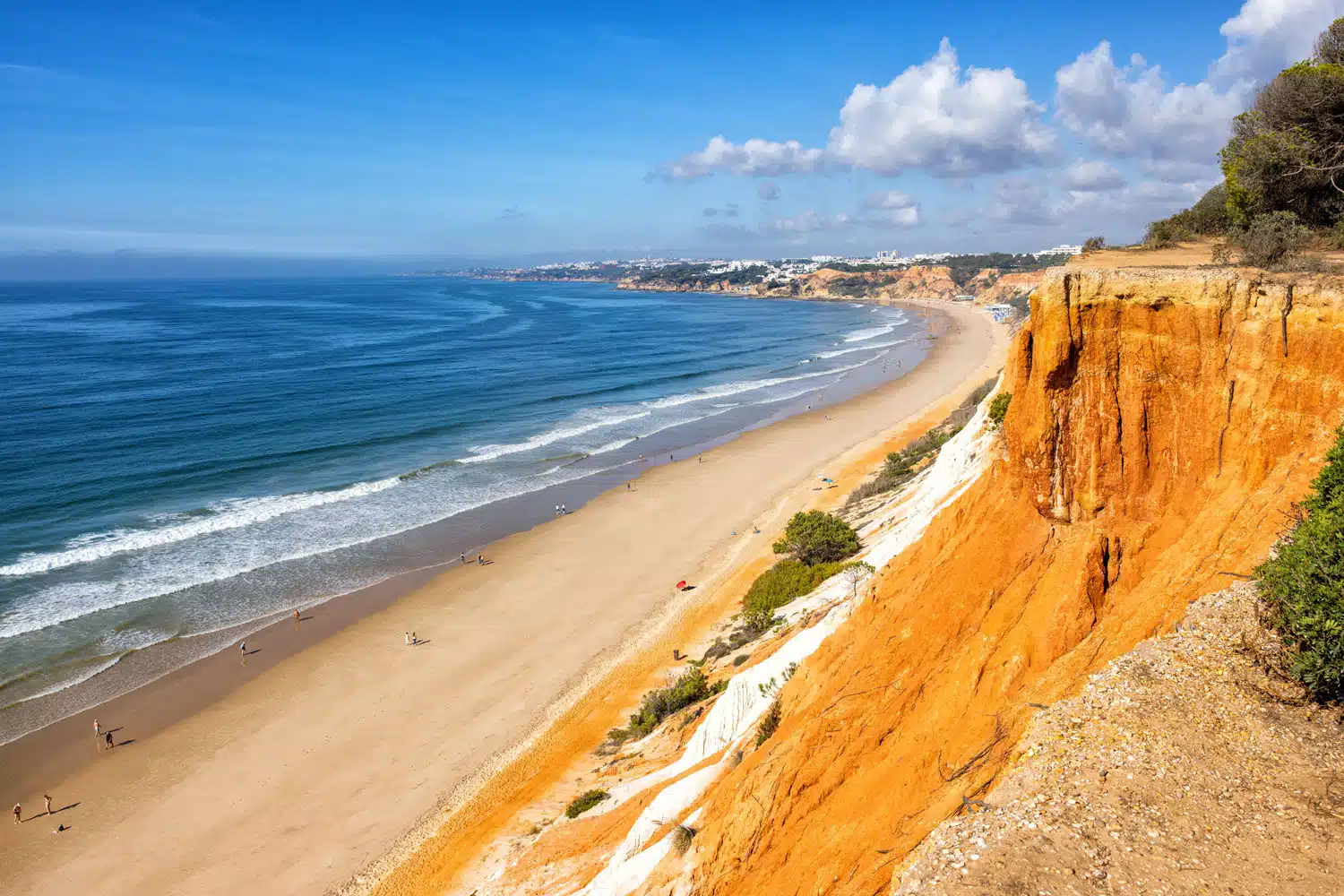 Falesia Beach Algarve in October