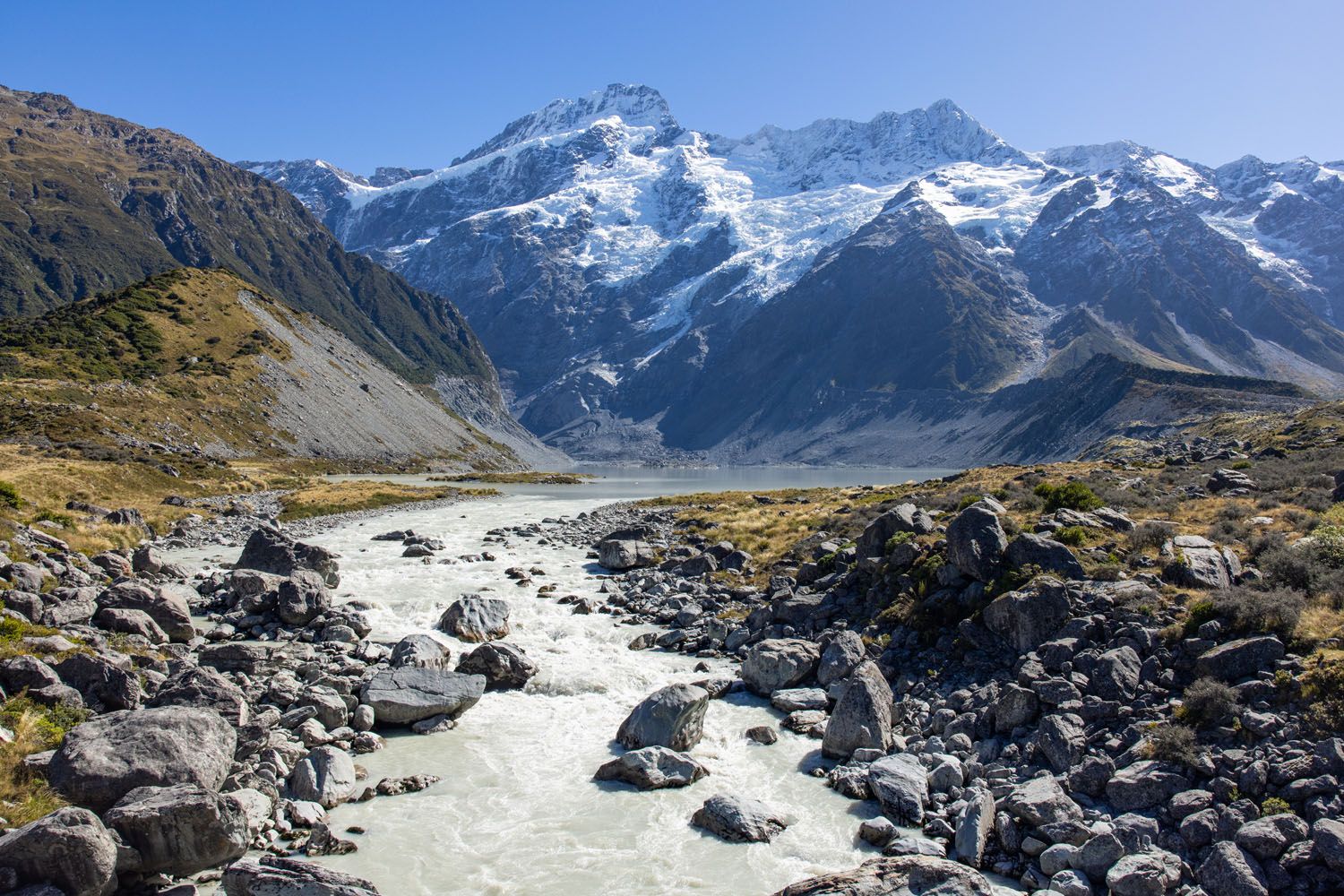 Hooker Valley Track View from Bridge