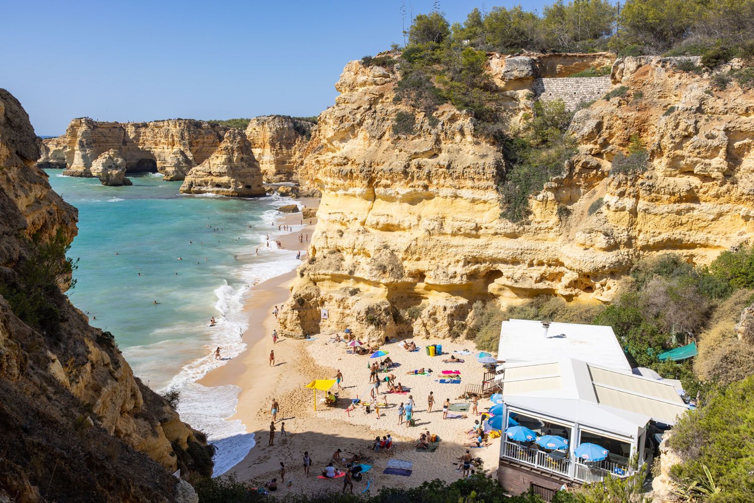 Marinha Beach in October