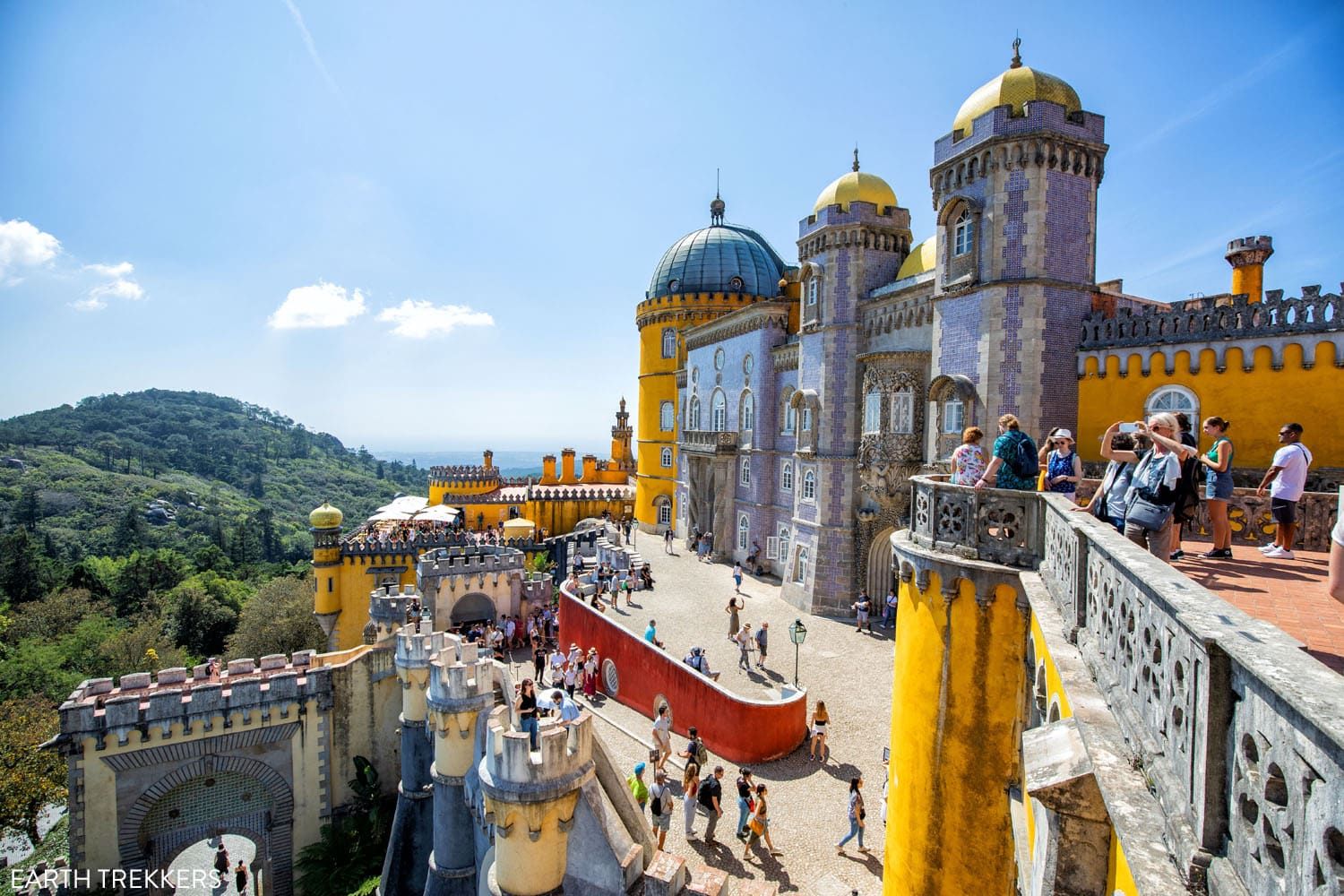 Queens Terrace Pena Palace Photo | Best Things to Do in Sintra
