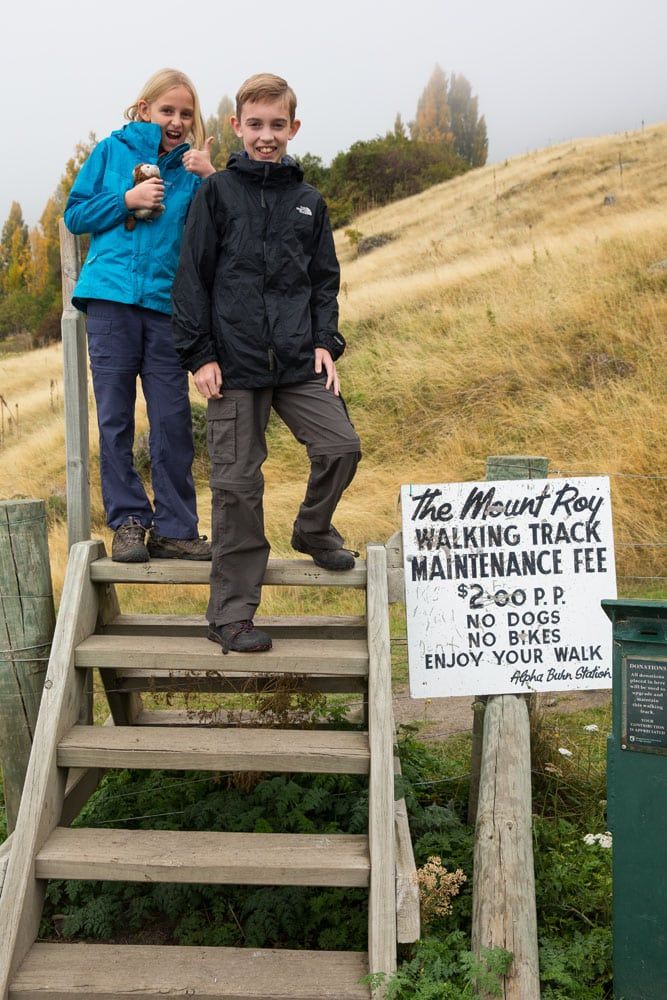 Roys Peak Track with Kids