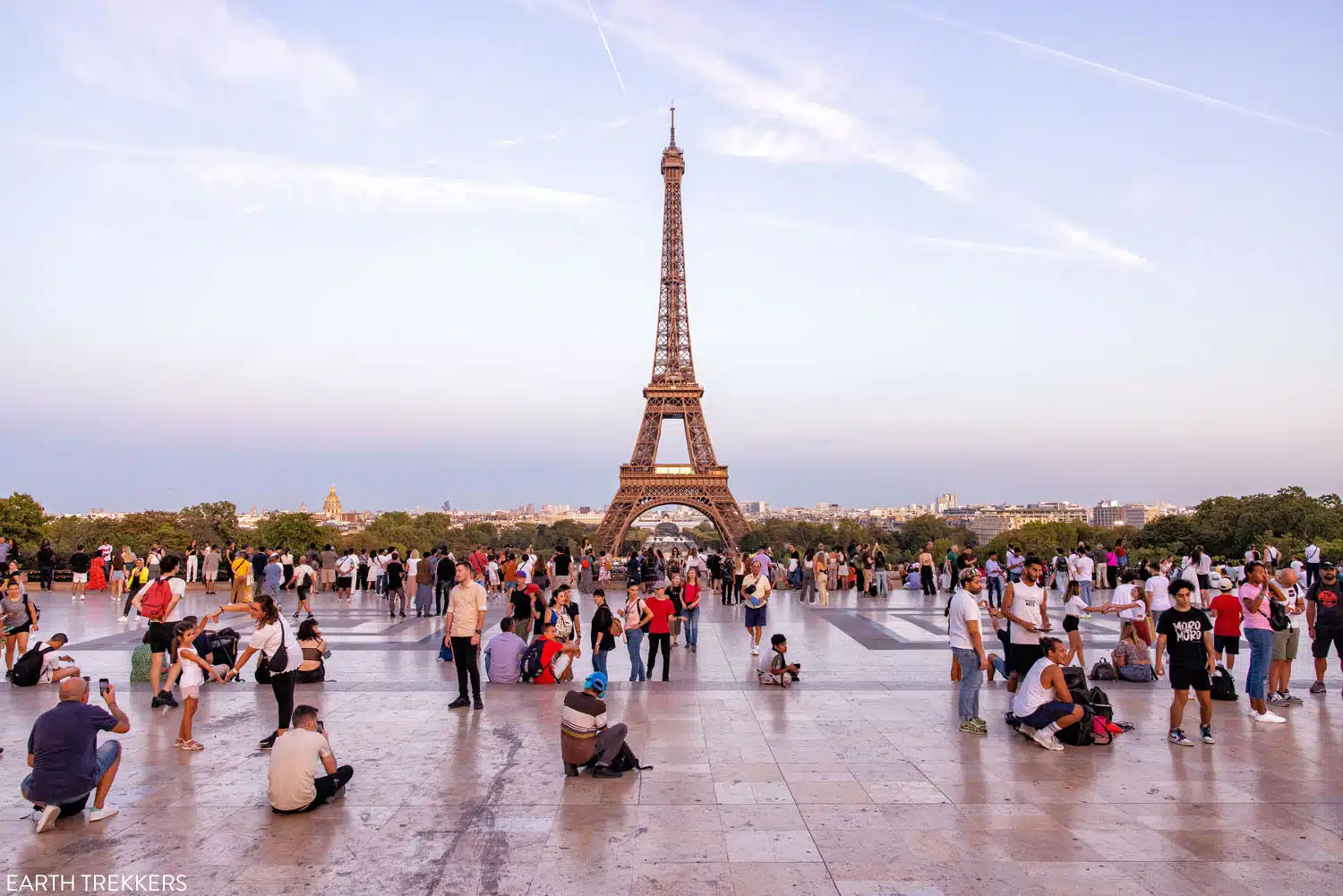 Trocadero Eiffel Tower Paris