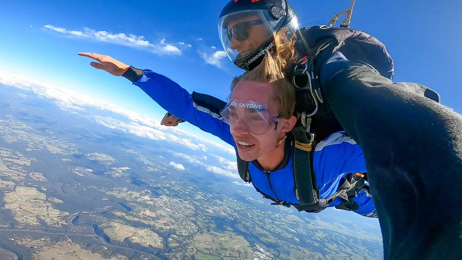 Tyler Skydive in Sydney