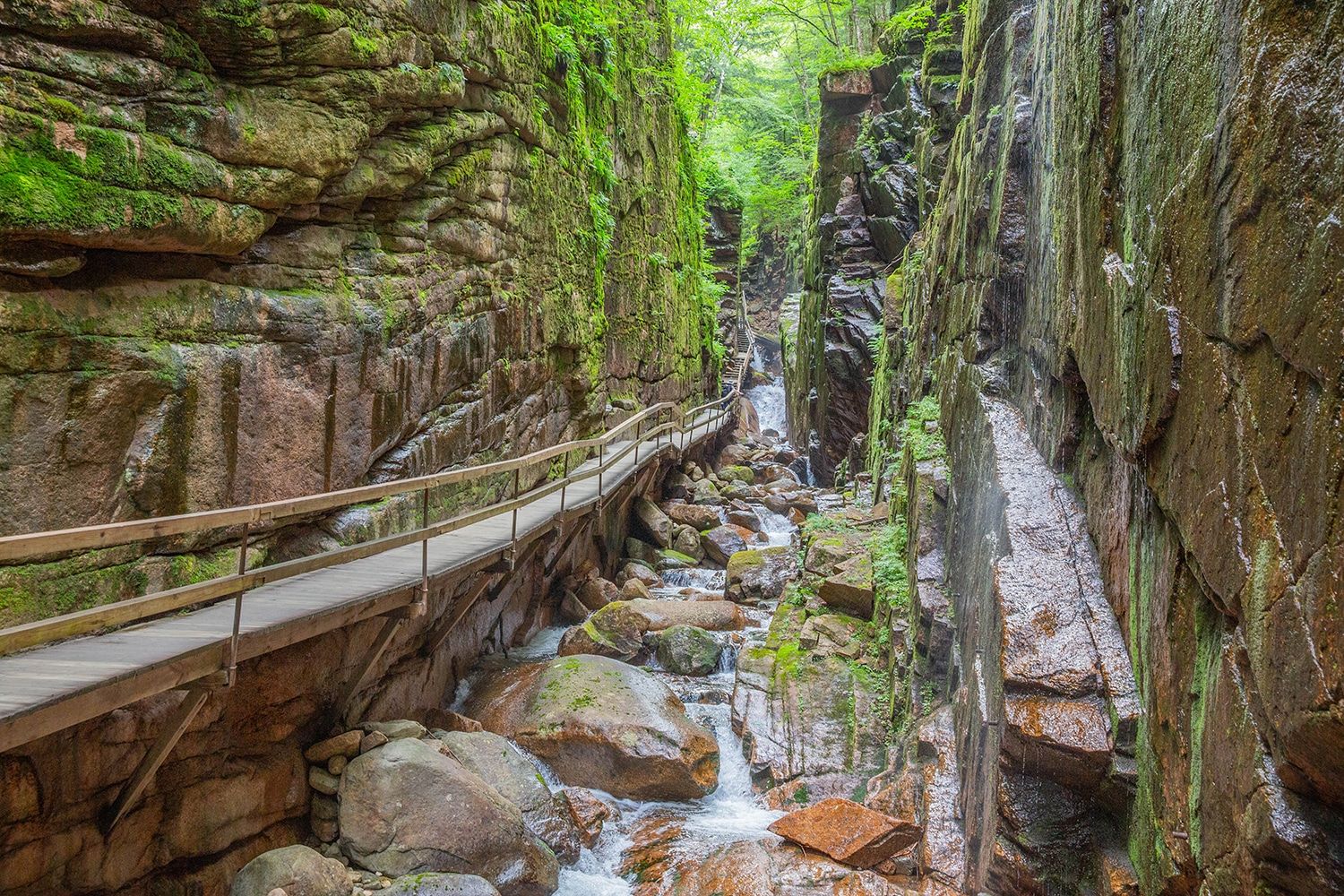 Flume Gorge Franconia Notch State Park