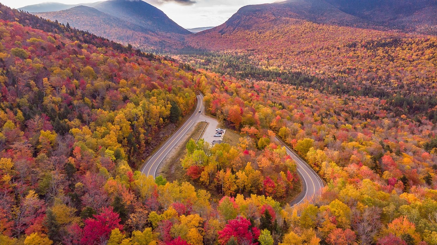 Kancamagus Highway Fall