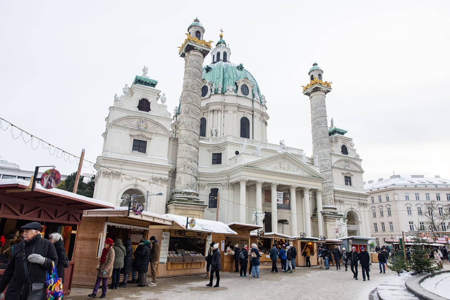 Karlsplatz Christmas Market | Best Things to Do in Vienna