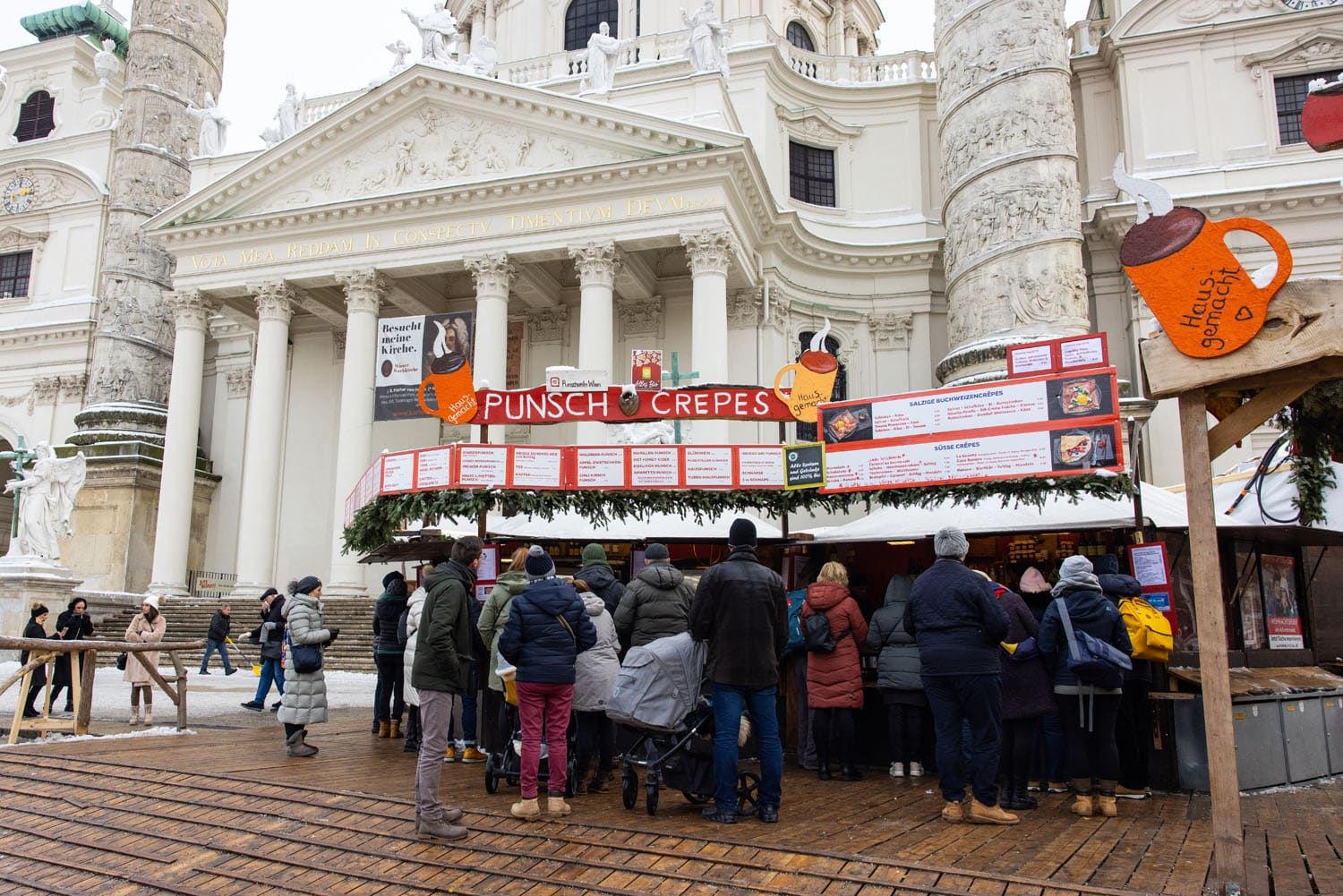 Karlsplatz Vienna Christmas Market