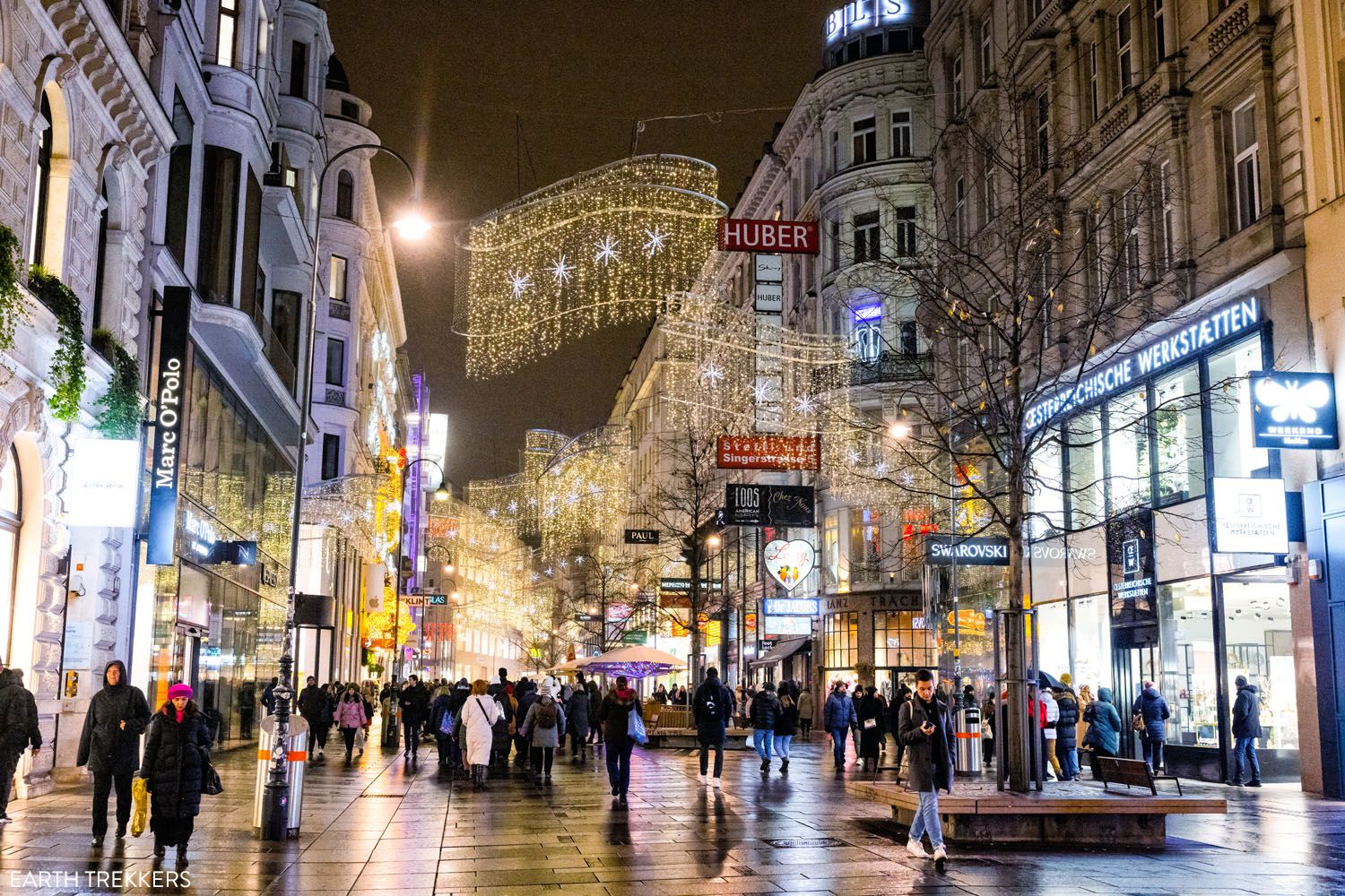 Kartner Strasse Christmas Lights | Christmas in Vienna