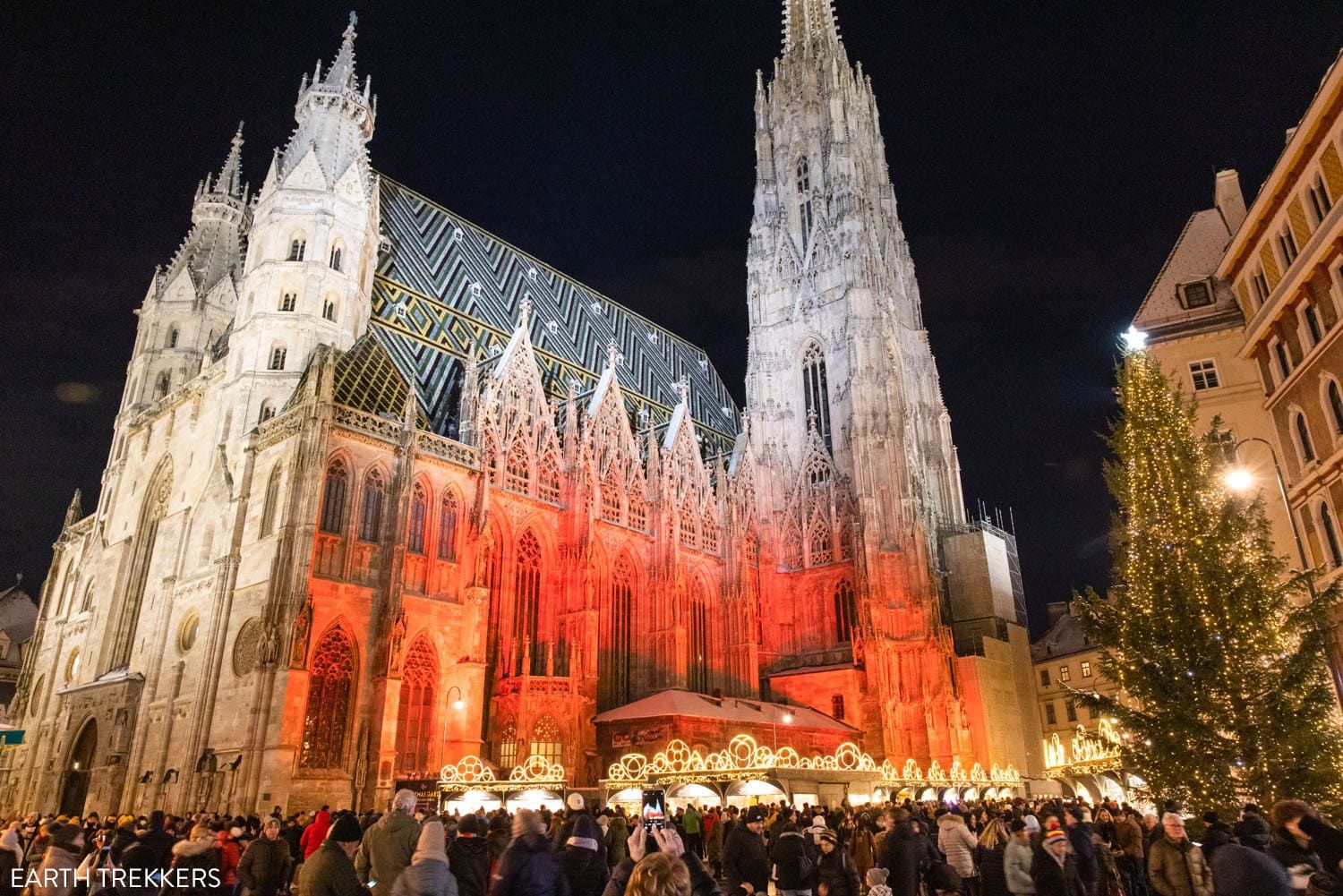 St Stephens Cathedral Vienna Christmas | One Day in Vienna Itinerary