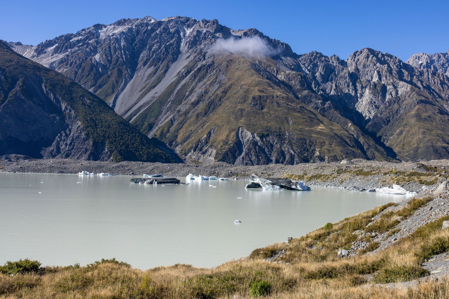 Tasman Lake Icebergs