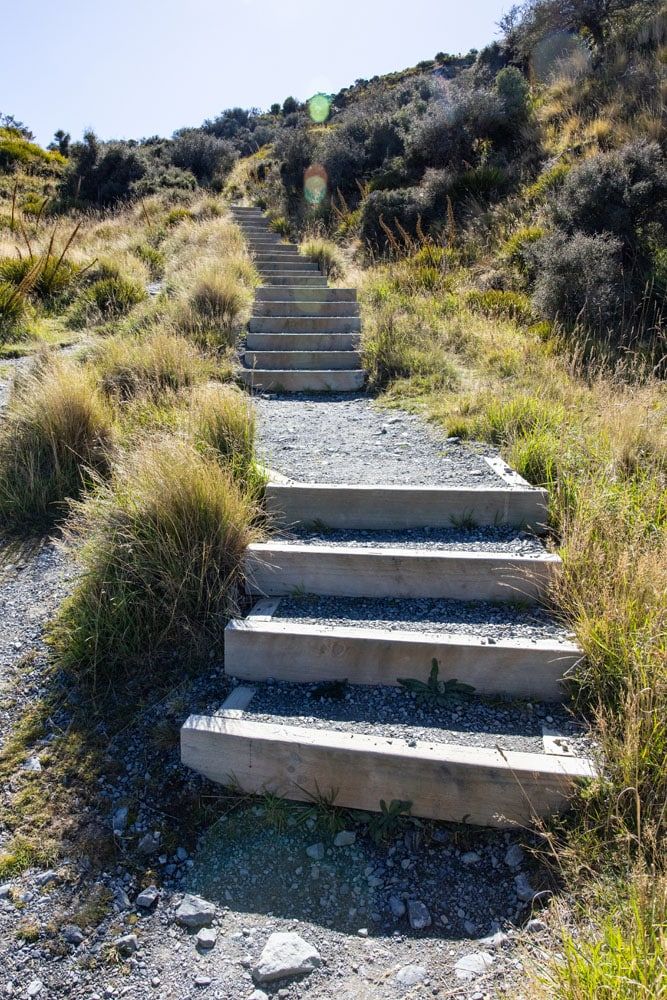 Tasman Valley Steps