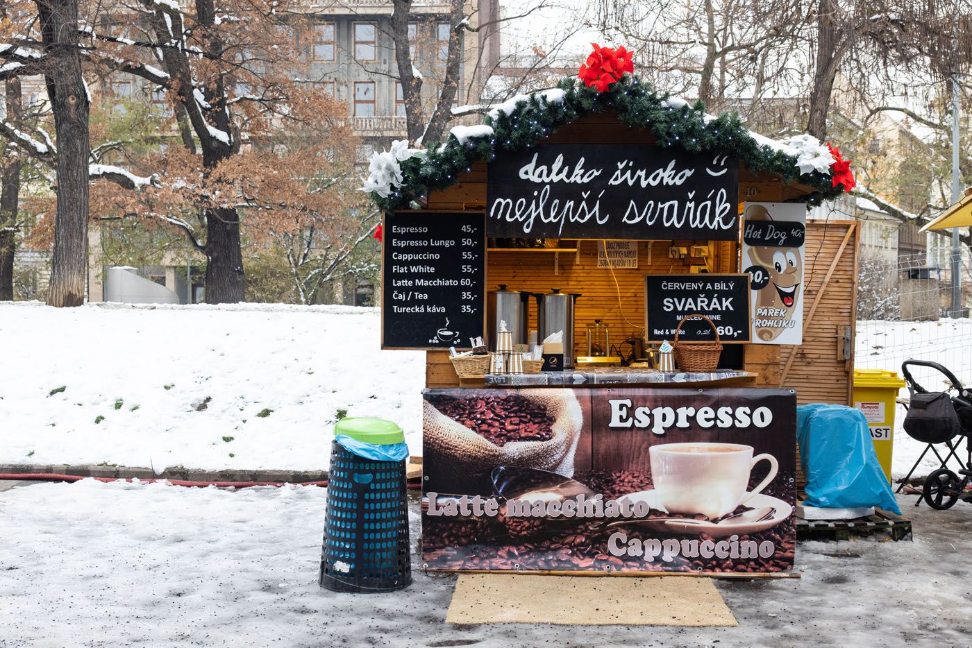 Train Station Christmas Market | Prague Christmas Markets