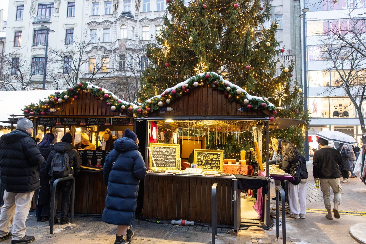 Wenceslas Square Christmas Market | Christmas in Prague