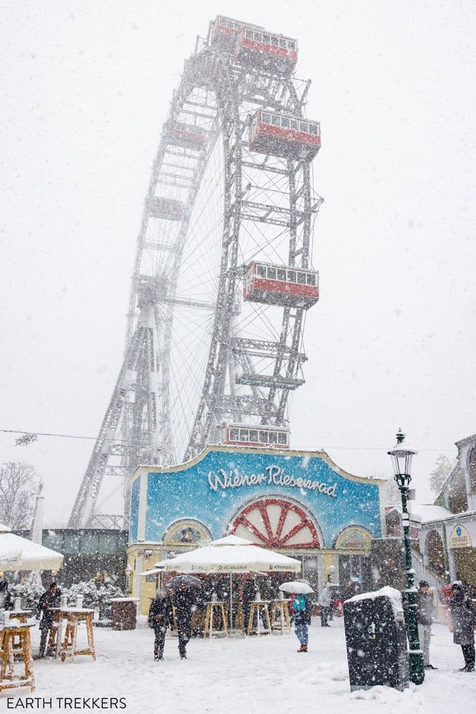 Wiener Riesenrad Snow