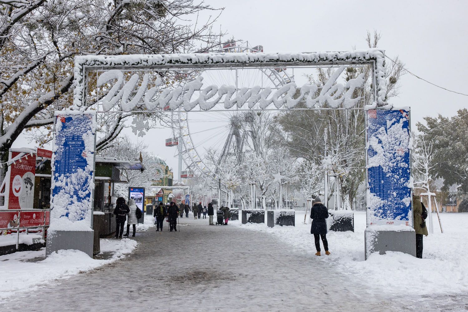 Wintermarkt Prater Snow