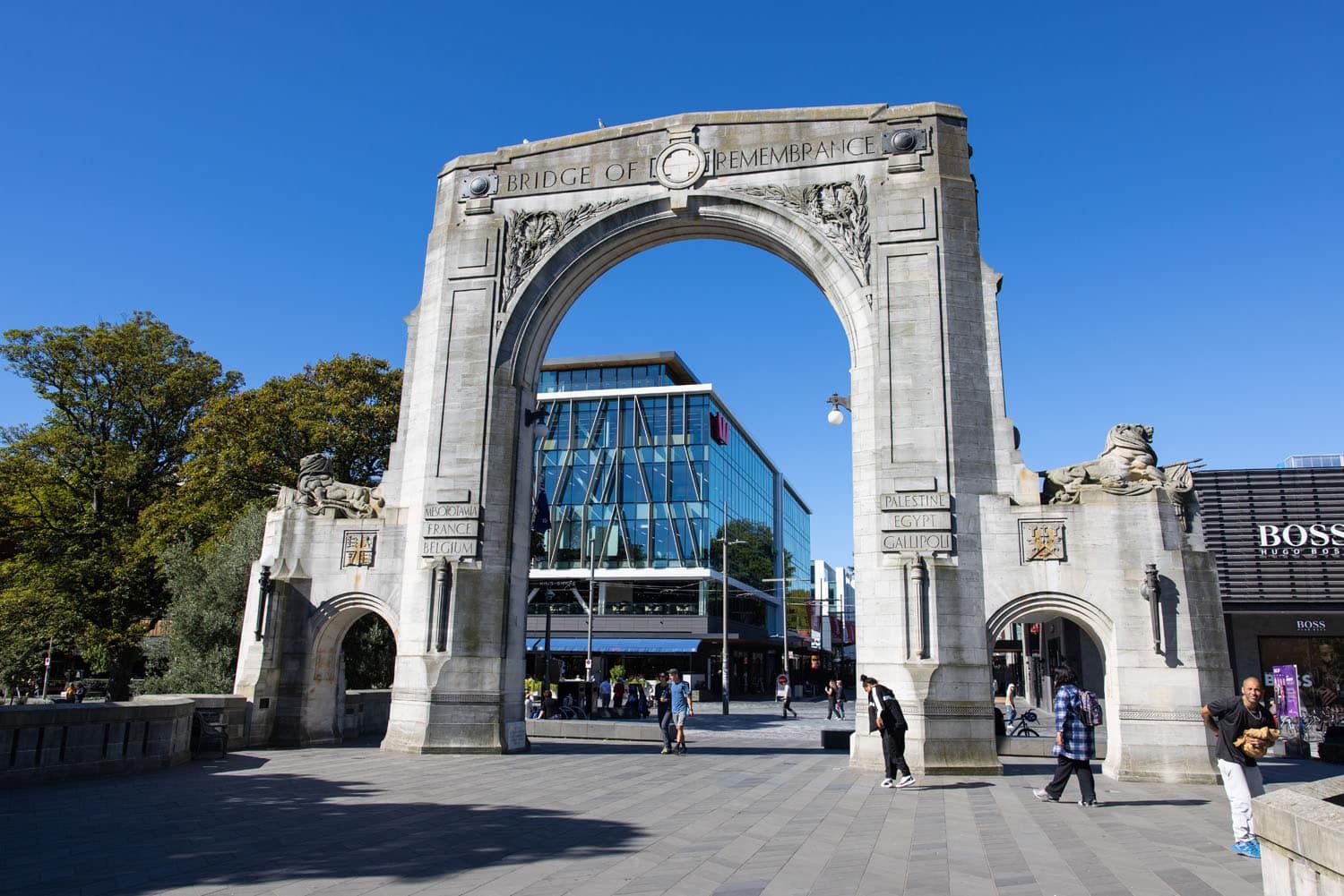 Bridge of Remembrance | Best Things to Do in Christchurch