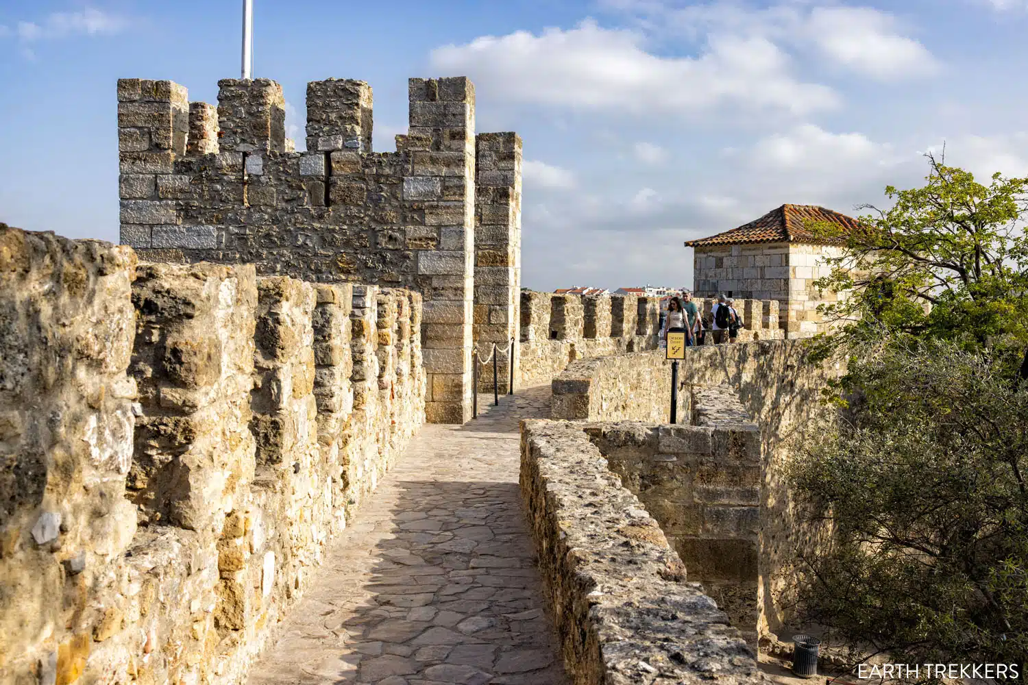 Castelo de Sao Jorge Walls