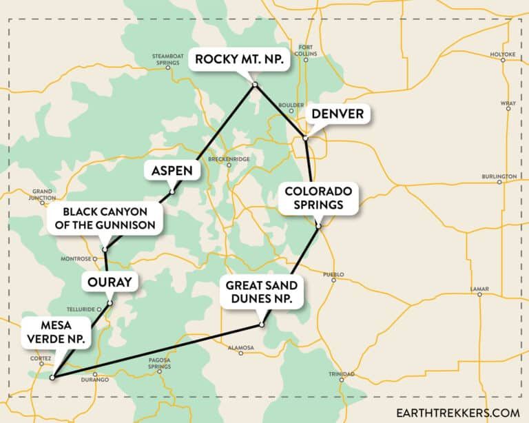7 to 14 Day Colorado Itinerary: National Parks & Scenic Drives