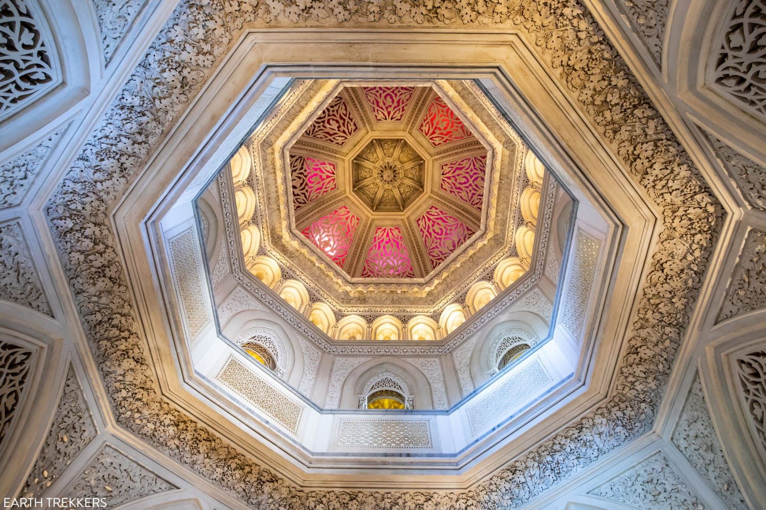 Inside Palace of Monserrate