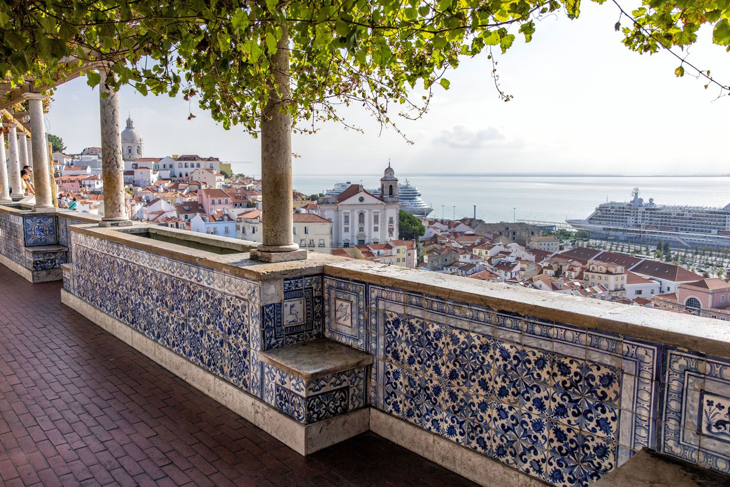 Miradouro de Santa Luzia | Best Places to Stay in Lisbon