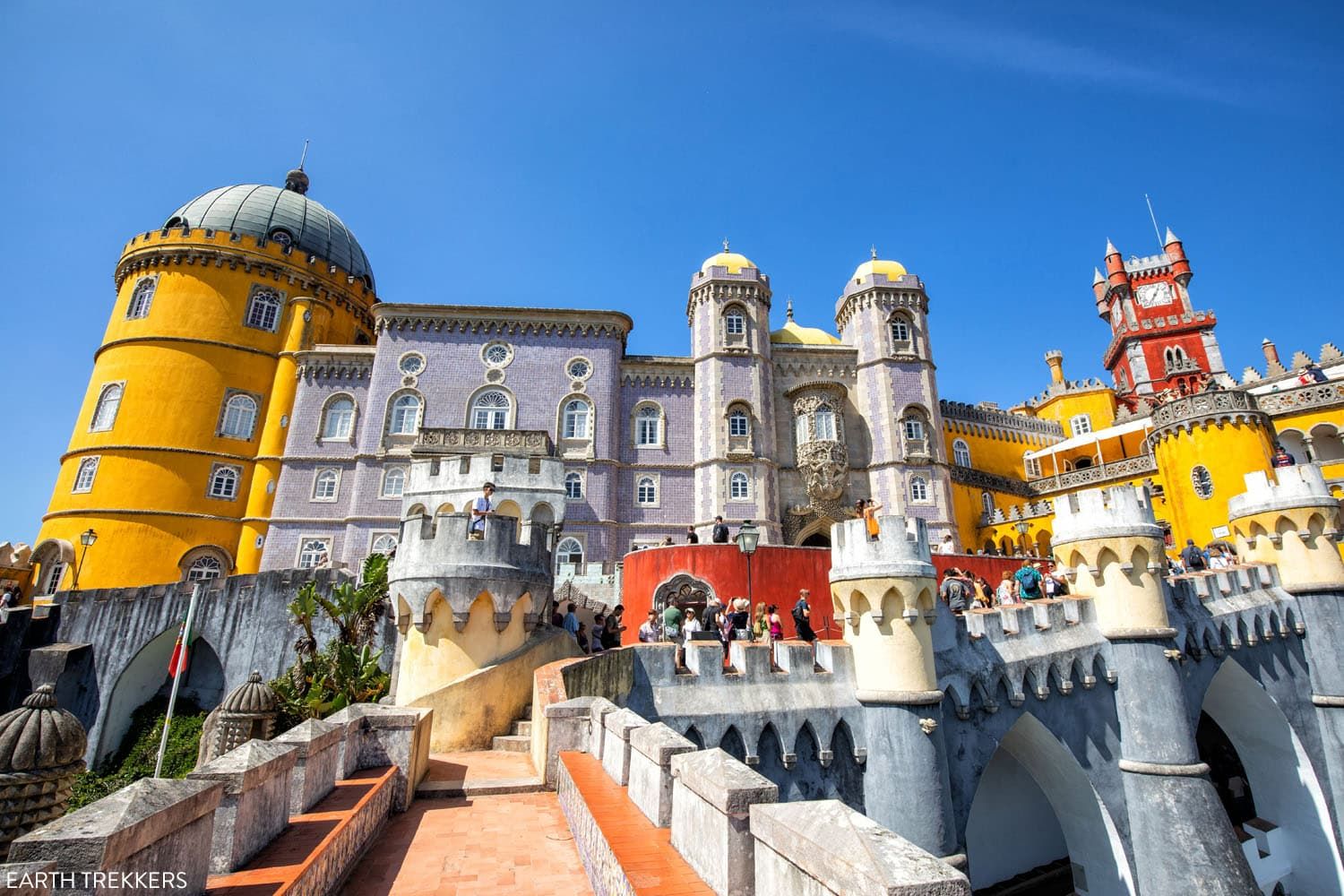 Pena Palace Sintra Portugal | Best Day Trips from Lisbon