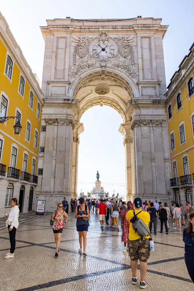 Rua da Augusta | One Day in Lisbon Itinerary