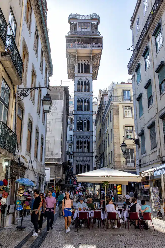 Santa Justa Lift Lisbon | Where to Stay in Lisbon