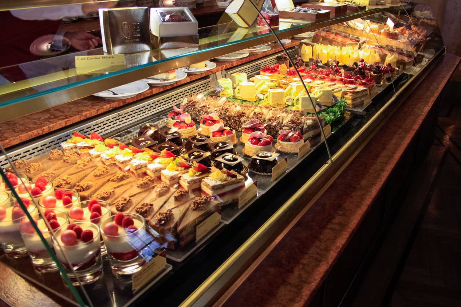 Cafe Central Pastry Case