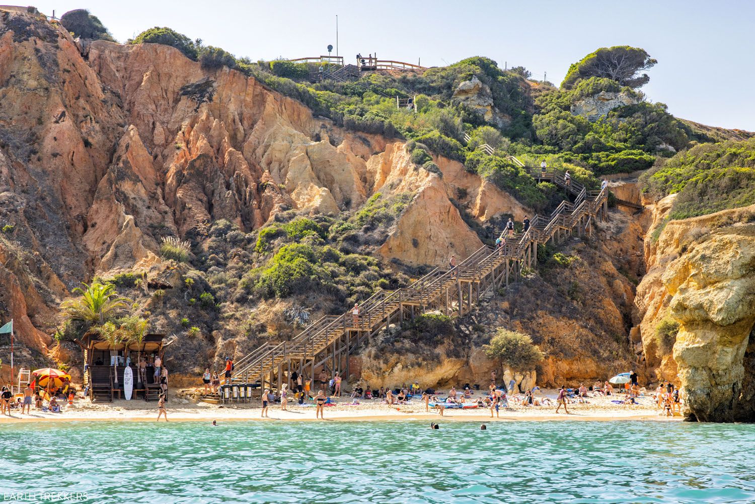 Camilo Beach Steps | Best way to visit Ponta da Piedade