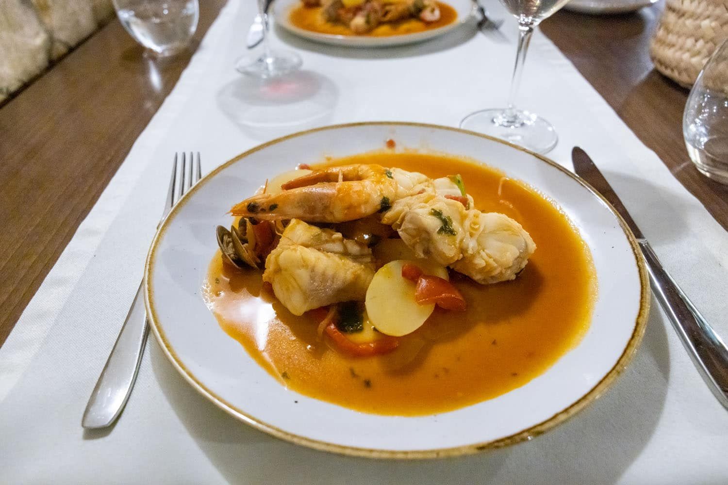 Monkfish Cataplana