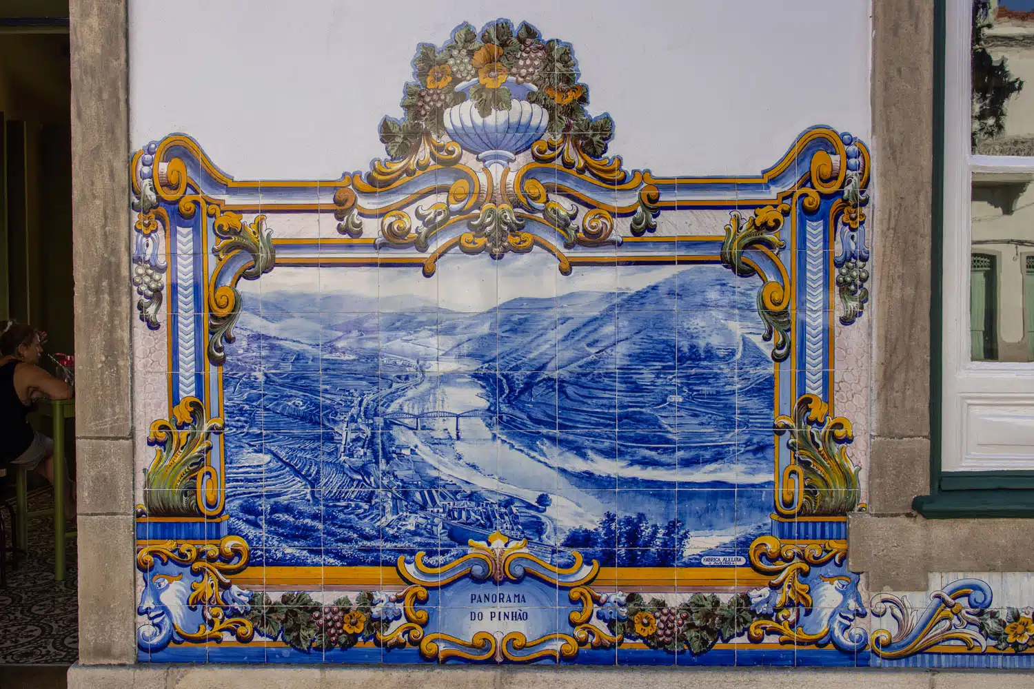 Pinhao Train Station Azulejos