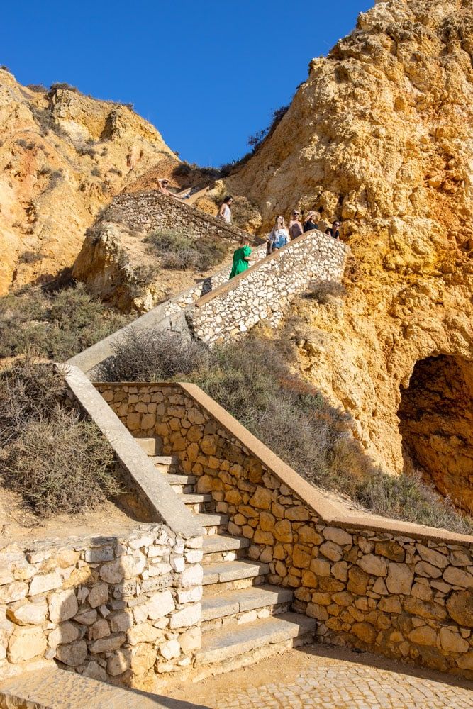 Ponta da Piedade Steps