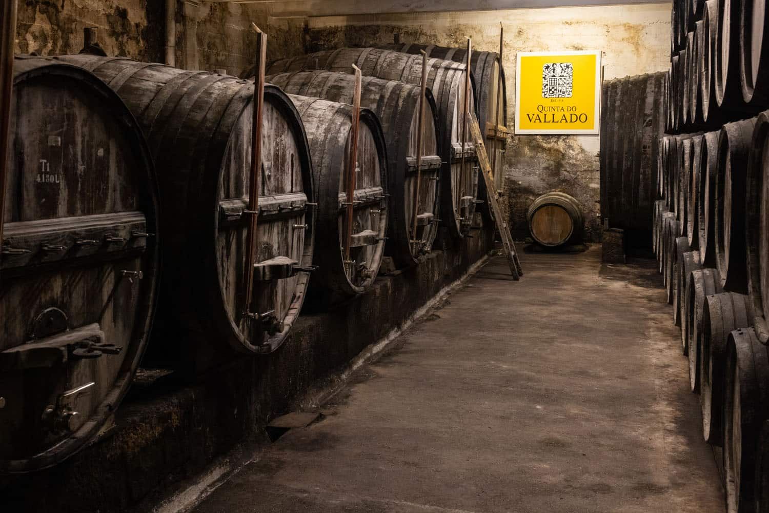 Quinta do Vallado Wine Barrels | Best wineries in the Douro Valley
