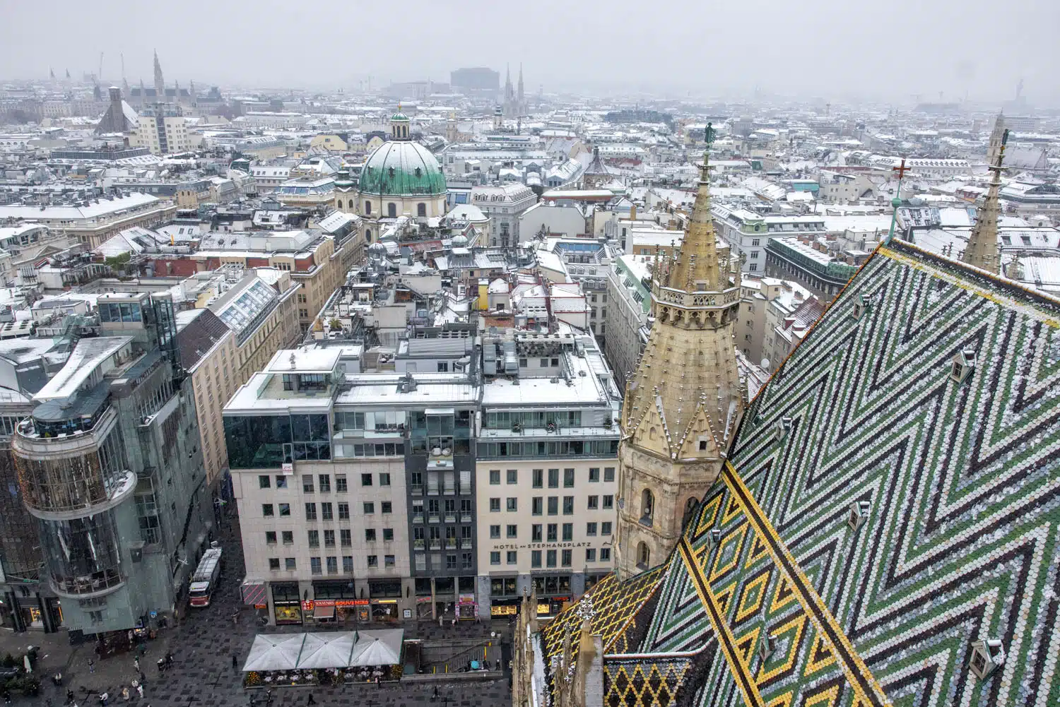 South Tower View Vienna | One Day in Vienna Itinerary
