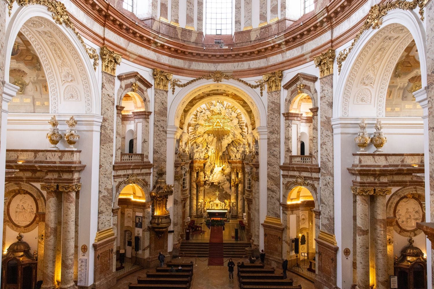 St Charles Church Interior